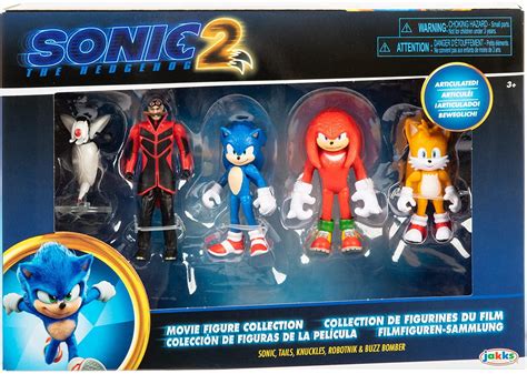 Buy Sonic the Hedgehog 2 movie figures collection - Sonic, Tails ...