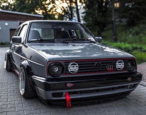 1989 Volkswagen Golf Mk2 GTI 16V Tuning | Caribes vw, Vw mk1, Autos vw