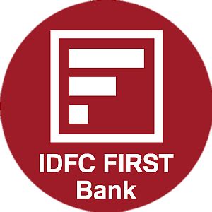 IDFC First Bank logo round transparent PNG - StickPNG