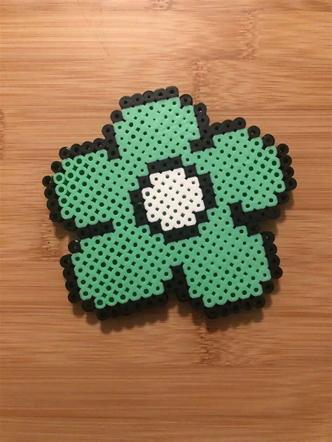 Pastel Flower Perler Bead Coasters - Etsy