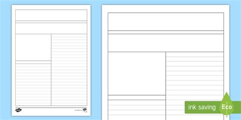 Editable Newspaper Template (teacher made)