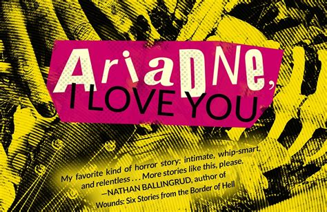 Speculative Fiction Showcase: Ariadne, I Love You by J. Ashley-Smith