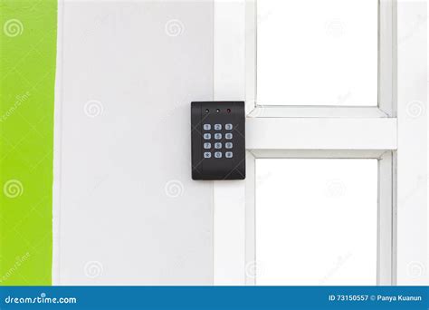 Apartment Security Keypad Lock. Stock Image - Image of access ...