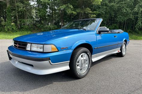 No Reserve: 32k-Mile 1989 Chevrolet Cavalier Z24 Convertible for sale ...