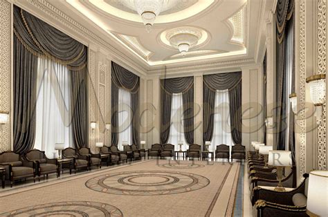 Classic Luxury Furniture For Amazing Villa In Riyadh, Saudi Arabia