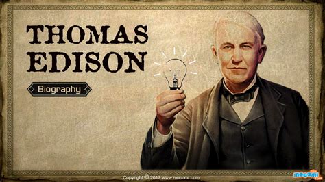 Thomas Alva Edison has been described as America's young entrepreneur ...