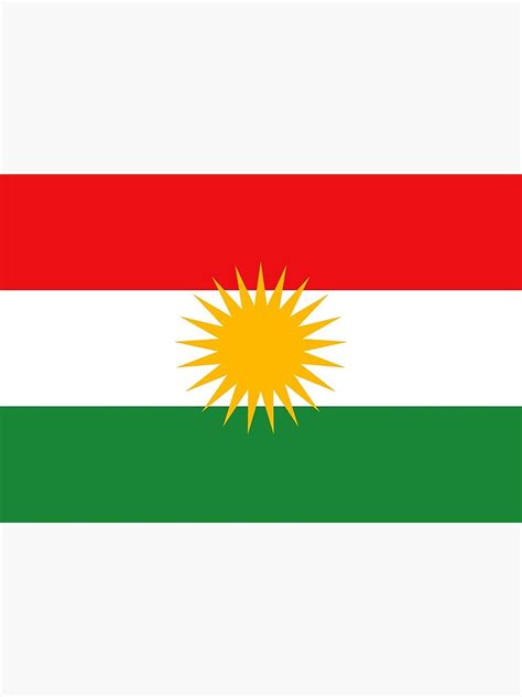 "Flag of Kurdistan" Poster for Sale by Countries-Flags | Redbubble