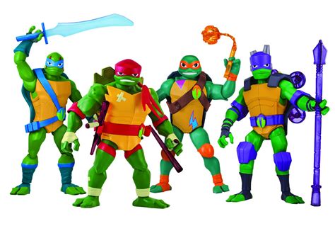 Rise of the Teenage Mutant Ninja Turtles Toys Debut! | Teenage mutant ...