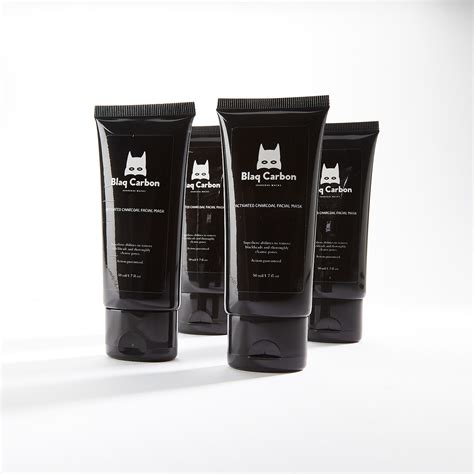 Activated Charcoal Face Mask (Set of 2) - Blaq Carbon - Touch of Modern