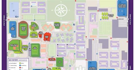 Map Of Gcu Campus | Dakota Map