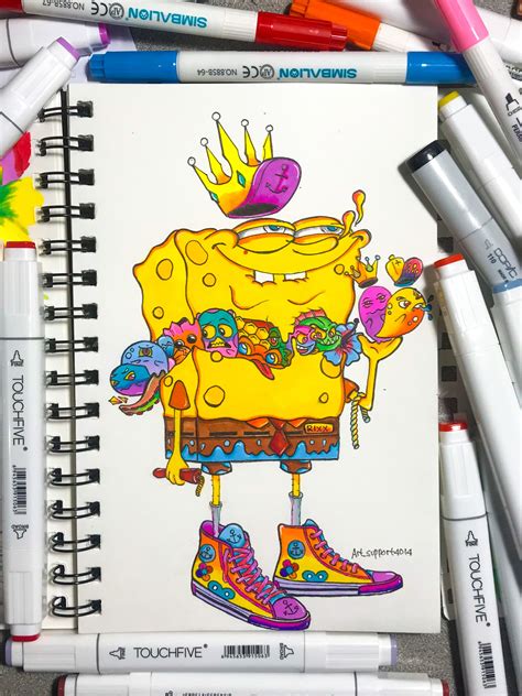 Spongebob doodle