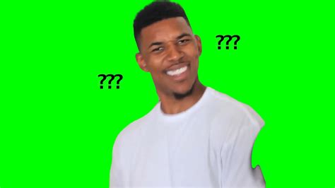 Confused Nick Young meme (Green Screen) – CreatorSet