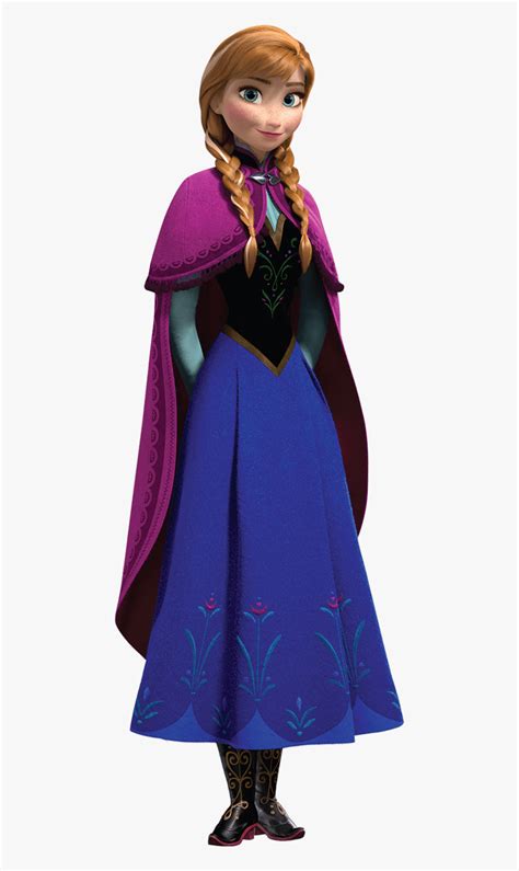 Anna Frozen Characters Clipart - Anna Frozen, HD Png Download ...