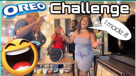 Oreo Cookie Challenge Gone Wrong🤣#challenge #adayinthelifeofclaire # ...