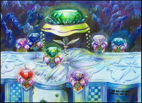 Altar of the Master Emerald (concept) by Liris-san.deviantart.com on ...