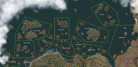 Complete map of Sea Regions? : r/blackdesertonline