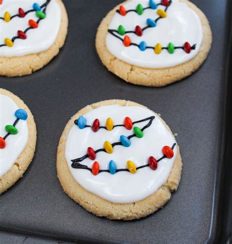 Christmas Lights Cookies