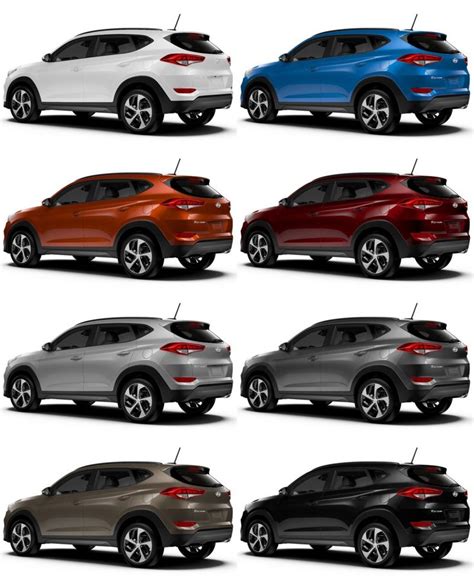 2016 Hyundai Tucson Colors