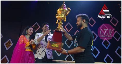 Dancing Stars Reality Show On Asianet Completed By Crowning The Winners ...