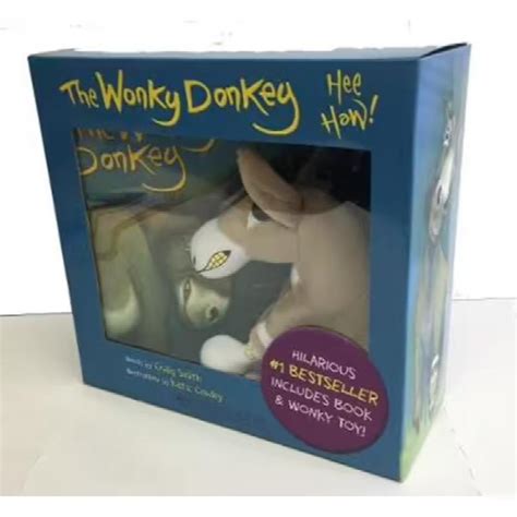 The Wonky Donkey book and plush toy boxed set