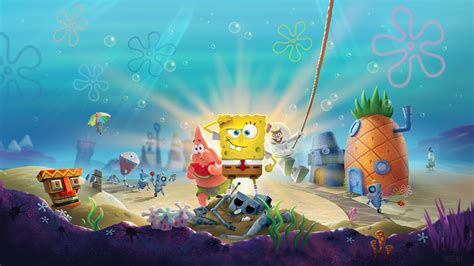 sandy, spongebob squarepants the cosmic shake, game, 4k, HD Wallpaper ...