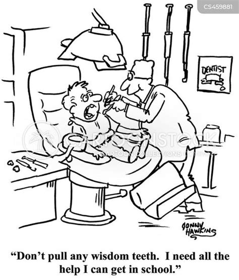 Wisdom Tooth Cartoon