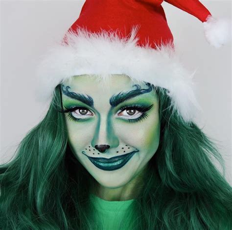 DIY Grinch Costume | Grinch costumes, Holiday makeup looks, Grinch ...