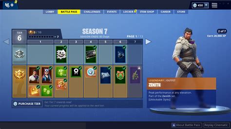 All Fortnite Season 7 Battle Pass Skins, Cosmetics & Items | Fortnite ...