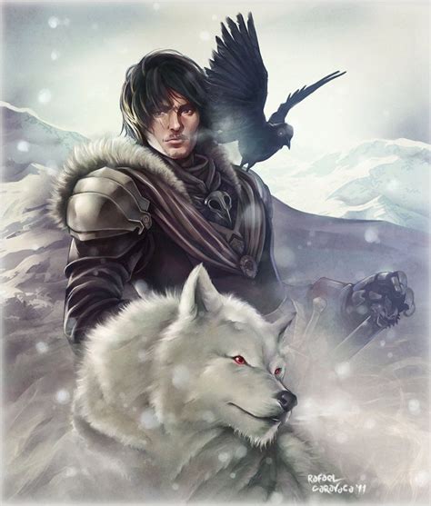 Rafael Caravaca | Jon snow art, Snow art, Game of thrones art