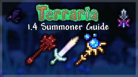 Terraria 1.4 Summoner Weapons Guide (Hardmode) - YouTube