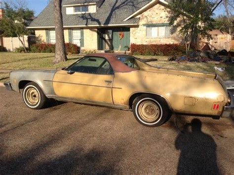 Sell used 1973 El Camino "Special" 73 Extra Parts 350 Oldsmobile Rocket ...