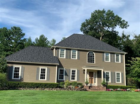 CertainTeed Northgate Moire Black Roof Easton MA2 | Marios Roofing