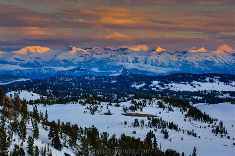 Mervin Coleman Photography | 797 Absaroka Mountains at Dusk