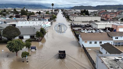 In photos: Atmospheric river floods storm-ravaged California - I Know ...