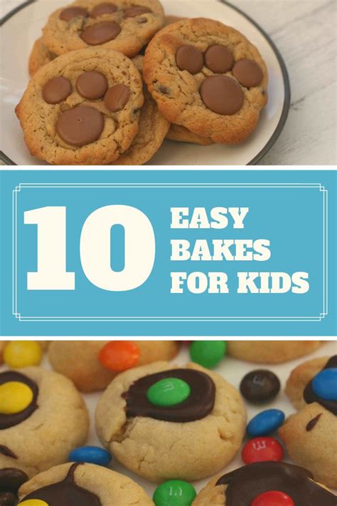 Easy baking ideas for kids | Baking recipes for kids, Easy baking ...