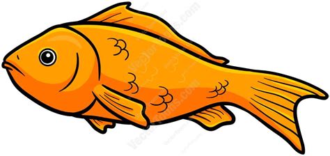 Orange Fish | Orange fish, Cartoon clip art, Fish