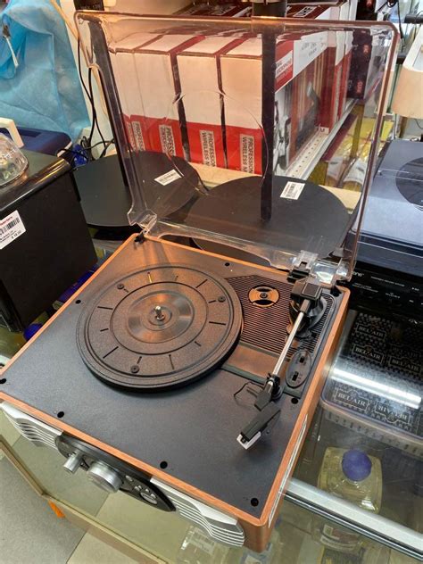 1 by one turntable player, Audio, Other Audio Equipment on Carousell