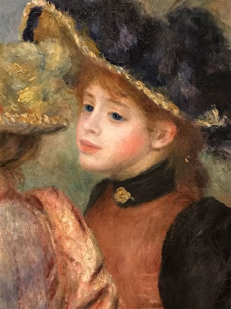 Two Girls by Pierre-Auguste Renoir, circa 1892 » Ciel Bleu Media