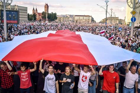 Belarus Protests In Largest Numbers Yet: There Is No More Fear