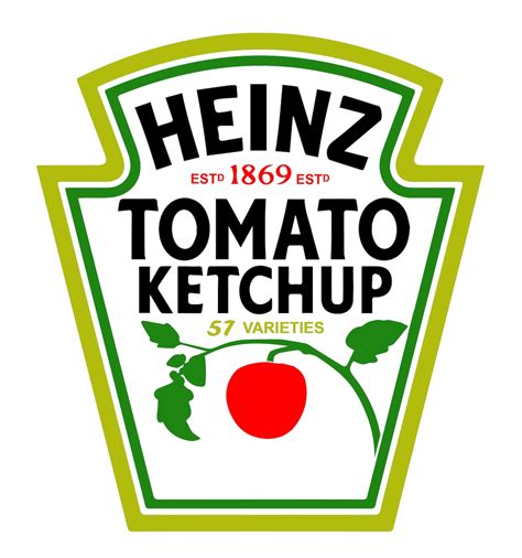 Heinz Tomato Ketchup Logo Badge Emblem SVG and JPG Cutting | Etsy