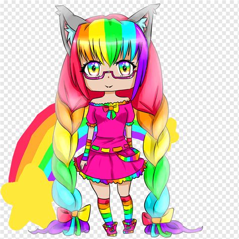 Chibi Anime Rainbow Dash, Chibi, ungu, manga, chibi png | PNGWing