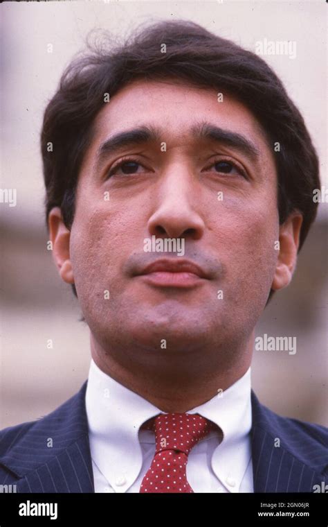 San Antonio Texas USA, circa 1987: San Antonio mayor Henry Cisneros ...