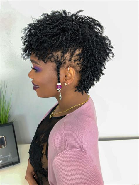 Loc Mohawk @kendraKenshay | Locs hairstyles, Sisterlocks styles updo ...