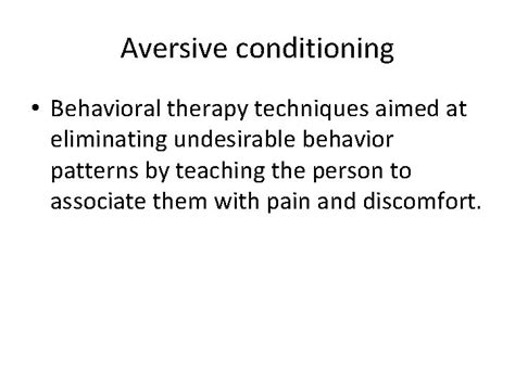 Behaviour Therapy Behavior Therapies Therapy that applies learning