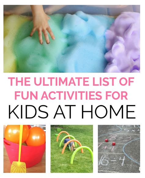 View At Home Indoor Activities For Kids – Home