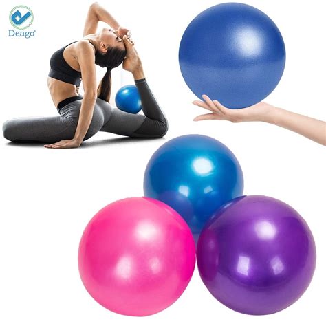 Deago Mini Exercise Ball - 10 Inch Small Bender Ball for Stability ...