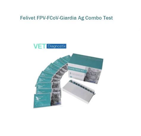 Felivet Fpv-Fcov-Giardia AG Combo Test Giardia Treatment Cats - China ...