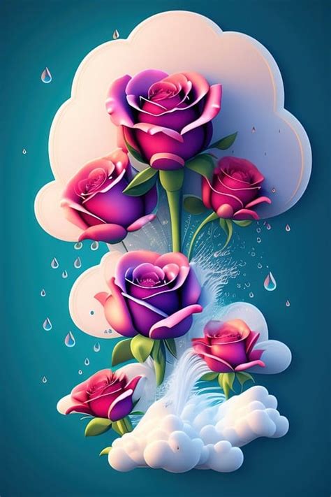 Download Ai Generated, Flowers, Nature. Royalty-Free Stock Illustration ...