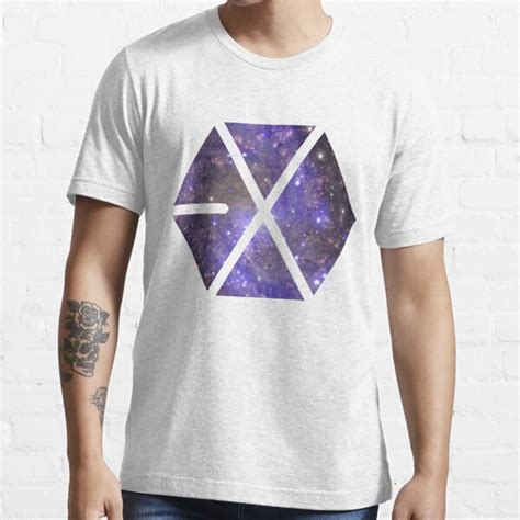 "EXO logo" T-shirt for Sale by beforethedawn | Redbubble | exo t-shirts ...