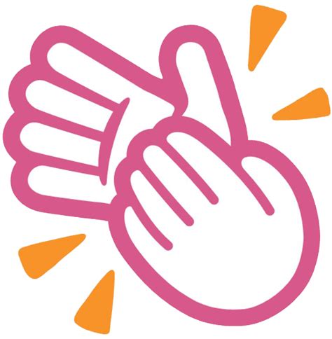 Clapping Hands Emoji Clipart Svg Hands Clapping Png Download Full ...